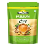 Tata Tea Premium Care Black Tea 1kg, Delicious Tea with Goodness of Tulsi, Mulethi, Ginger, Brahmi & Elaichi, Trusted Quality Tea, Loose Leaves