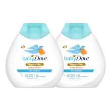 Baby Dove Rich Moisture Baby Lotion, 200 Ml (Pack Of 2)