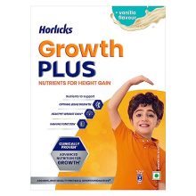 Horlicks Growth Plus – Nutrients For Height Gain – Vanilla – 400G