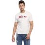 Celio Men’S Printed Regular Fit T-Shirt (8904231552951_Ecru_Small)
