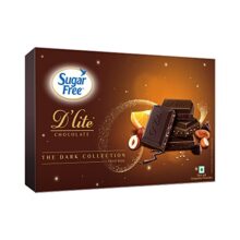 Sugar Free D’Lite The Dark Collection Assorted Chocolate Gift Pack, 120 Grams