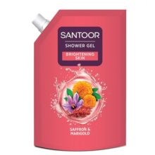 SANTOOR SHOWER GEL SAFFRON & MARIGOLD 400ml