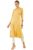 Soch Womens Yellow Rayon Kurta with Bandhani Print and Hand Embroidery