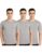Amazon Brand – Symbol Men’S Solid Cotton T Shirt | Plain | Round Neck | Half Sleeve – Regular Fit | Combo Pack Of 3 (Available In Plus Size) (Grey_M)