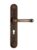 Godrej Mortise Lock | Handle Lock Set for Main & Bedroom Door| Arsa Kalasam 350 mm Plate Handle | 240 mm Eco Lock Body | 60 mm Eco Pin Cylinder 1CK | Antique Copper| 5 Year Warranty
