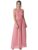 FabAlley Pink Cut Out Waist Maxi Dress