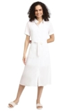 FOREVER 21 Women’s Polyester Modern Above The Knee Dress (FWA23CDRF0076_White