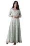 A.W. Enterprises Women’s A-Line Maxi Dress (20AUW13148-115772_Light Green_6)