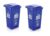 Aristo Plastic Pedal Garbage Waste Dustbin 70 Ltr Blue & Blue