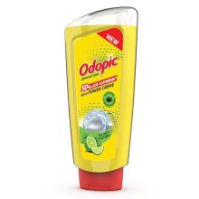 Dabur Odopic Dishwash Creme Lime – 750Ml (Liquid Gel) With Aloevera For Sensitive Hands Fresh Fragrance Powerful Grease Cleaner Removes Toughest Stains 50% Less Scrubbing Leaves No Residue