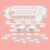 La Opala Diva Classique Collection Opal Glass Crockery | For Family Of 8 | Dinner Set 53 Pcs Aster Pink | Plates, Bowls & Cups For Dining | Microwave Safe | 100% Vegetarian | Extra Strong | White