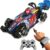Zivvy Big Drift Racing RC Car – Red | 2.4GHz Rechargeable Drift Car with Palm Remote & 100m Range | Drift Mode, Spray Effect, LED Lights & Music | Best Gift for Boys & Girls 2 3 4 5 6 7 8+ Years