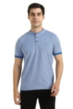 Allen Solly Mens Regular T Shirt Blue