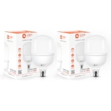 Orient Electric Eternal Shine Led Bulb 40W, B22D Cap, 6500K (Pack Of 2)