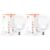 Orient Electric Eternal Shine Led Bulb 40W, B22D Cap, 6500K (Pack Of 2)