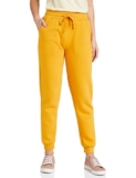 Amazon Brand – Symbol Women’s Slim Fit Knit Jogger Stretchable_Mustard_Small