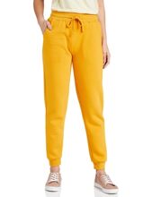 Amazon Brand – Symbol Women’s Slim Fit Knit Jogger Stretchable_Mustard_Small