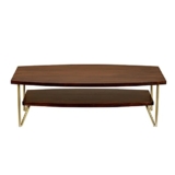 Nilkamal Alexis Solid Wood Center Table (Red Walnut)