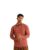 Indian Needle Men’s Peach Woven Design Casual Shirt for Mens. (Peach, XXL)