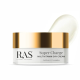 Ras Luxury Oils Super Charge Day Cream with Multivitamin SPF 30 PA++++ Goji Berry & Ceramides | Moisturizer for Glowing Skin with 72HR Hydration | Protection from UVA & UVB | Luxury Skincare | 8gm