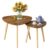 Intrahaus Modern Wooden Nesting Side Table Set Of 2 For Living Room | Space Saving Sofa Side Table | Bedside End Table | Multipurpose Accent Tables For Home Bedroom Office (Review, Nesting)