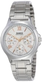 Casio Enticer Analog White Dial Women’S Watch