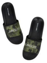 Bewakoof Men’s Printed EVA Sliders_684549_Black_UK 10