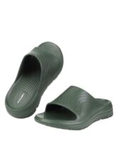 Bewakoof Men’s Olive Green EVA Comfy Sliders_685409_Green_UK9