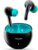 TRIGGR Rizz with 40H Playback, Spherical Design, 13mm Drivers, Rich Bass, Fast Charging Bluetooth(Sky Black, In the Ear)