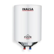 Inalsa FVSTR M Series 10-L 5 Star Rates Storage Water Heater (Geyser) With Advanced 3 Level Safety|Smart Energy Management|8 Bar Pressure|3 Yr Warranty On Elements & 2 Yr On Product, White
