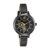 Sonata Unveil Black Dial Women Analog Watch with Leather Strap-NR8141NL03