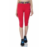 Vector X Polyester Regular Fit Capri for Women (Pink)