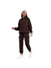 KOTTY Women’s Winter-Ready Tracksuit with Smooth Fit Joggers and Soft Hoodie Top-KTTWINTERSET192S