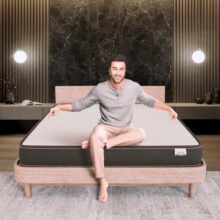 Nilkamal SLEEP Lite Dual Comfort 5 Inch Mattress | 10 Year Warranty | Reversible Design | Soft & Firm Sides | Superior HR Foam | Breathable Knitted Fabric | Bed Mattress | King Size (72 x 72 x 5)