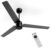 OAKTER 1200mm BLDC Ceiling Fan with IR Remote Control | BEE 5-star Rated Energy Efficient Ceiling Fan | High Air Delivery with LED Indicators (Black)