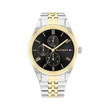 Tommy Hilfiger Quartz Analog With Date Black Dial Stainless Steel Strap Watch For Women-Th1782591