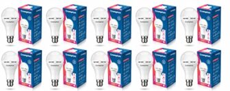 Crompton Emergency 9W Led Bulb Base B22 Cool Day Light (Pack Of 10)