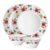 Larah by Borosil Silk Series Bali Opalware Dinner Set | 6 Pieces for Family of 2 | Microwave & Dishwasher Safe | Bone-Ash Free | Crockery Set for Dining & Gifting | Plates & Bowls | Floral Pattern