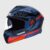 Studds Trooper Dv D1 Isi And Dot Certified Matt Finish Flip-Up Full Face Motorcycling Helmet For Men And Women With Inner Sun Visor(Matt Blue N8 M)