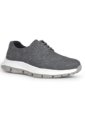 Bata Men Casual Lace-Up Derby Shoes – Grey 8 (UK)