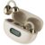 Fire-Boltt Aero Clip Ows Earbud W/Clip-On Fit, Custom Eq, Wireless Bluetooth Tws,50H Playtime, 50Ms Low Latency, Display On Charging Case, App Support, Touch Controls, Gaming & Music-Sandstone Beige
