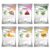 Henureeka Organic Face Pack Powder Combo Of Sandalwood (Chandan), Rose Petal,Multani Mitti, Orange Peel, Neem Leaf And Kasturi Turmeric Powder For Face And Skin Care (50Gm Each Packet)300Gm