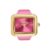 Sonata Poze 7 Analog Pink Dial Gold Sheet Metal Ring Strap Watch For Women – Sp80143Km02W