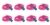 Crompton 5 Meter Strip Light Pink 300 LEDs (Pack of 8) (Without Driver)