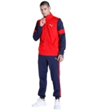 Puma Mens CR Tracksuit III, Bright Red-Monaco Blue, 2XL (60600201)