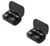 MB Star TWS M10 Bluetooth V5.1 in-Ear Wireless Earbuds with Upto 4 Hours Playback Stereo with Charging Power Bank Case Waterproof Bluetooth Earphones with Mic, Noise-Cancellation – Pack of 2, Black