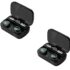 bl BOSTON LEVIN Levin Storm 5 Bluetooth Wireless Earbuds with Upto 30 Hour Total Playtime, Bluetooth V5.2, Ipx5 Water/Sweat Resistant, Immersive Sound Quality, Powerful Bass, 9Mm Drivers-White-in Ear