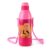 CELLO Puro Steel-X Kids Zee 900 Water Bottle, 700ml Dark Pink | Water Bottle | Leakproof | Cold Insulation | Pack of 1