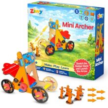 ZIVVY Stem Toy Mini Archer| Toys for Boys 7-14 Years | Science Experiment kit | Educational Toys for 3 Year Old | Puzzle Game for Kids 7 to 10 Years