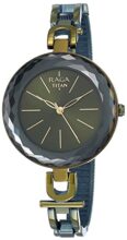 Titan Raga Facets Analog Gunmetal Dial Women’s Watch-NN95122QM01/NQ95122QM01